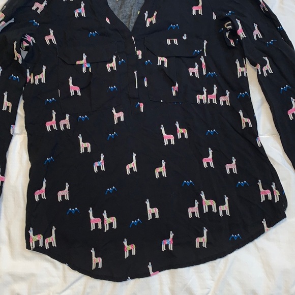 Anthropologie Maeve Alpaca Blouse - Women’s Size 0 - Picture 6 of 11